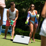 Ledge Hoopstr Basketball and Cornhole Game Set