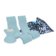 Ledge Luxe In Pool Seating and Laze Bundle - Highback