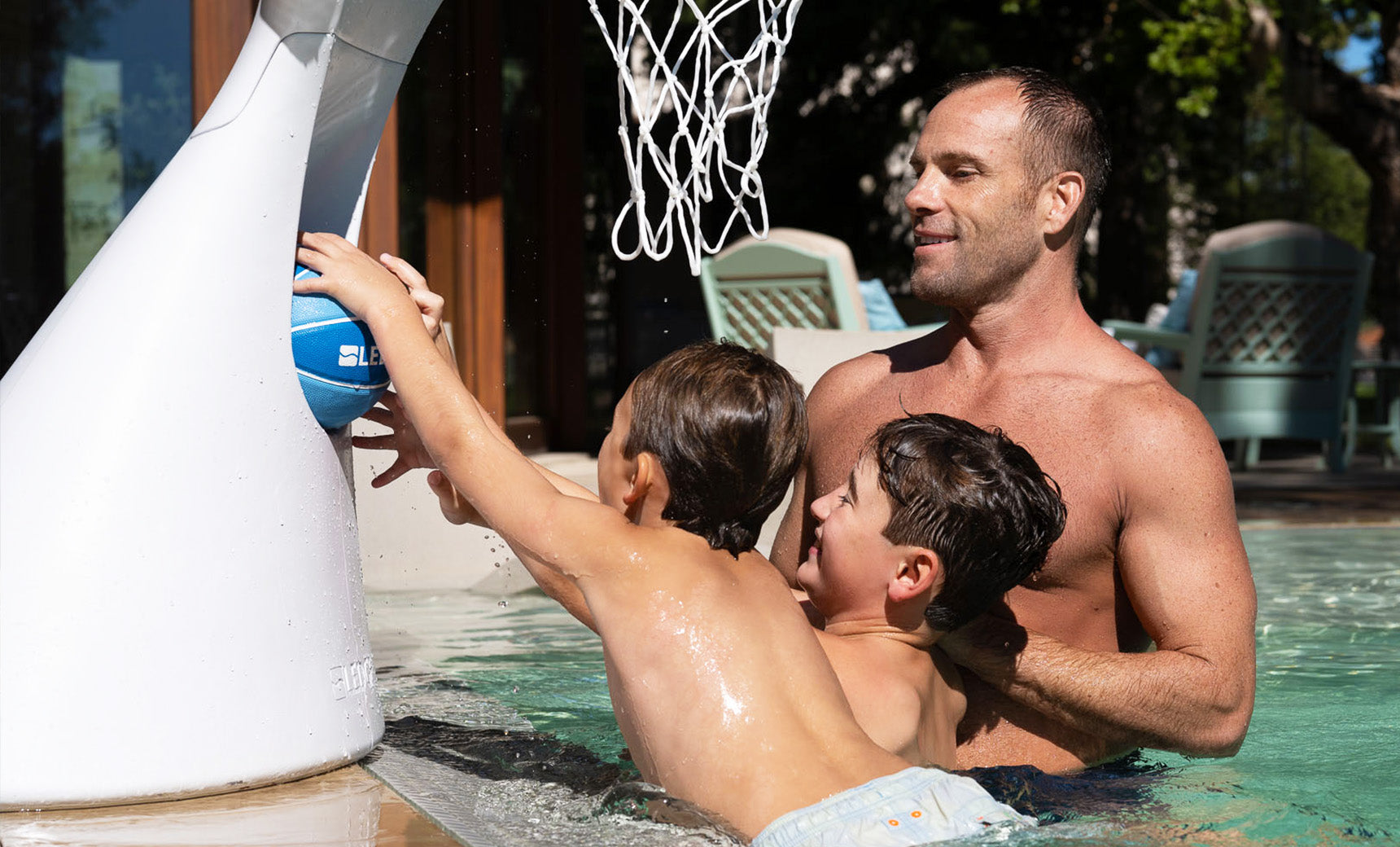Hoopstr In-Pool and Outdoor Basketball Game