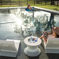 Ledge Luxe In Pool Seating and Laze Bundle - Lowback