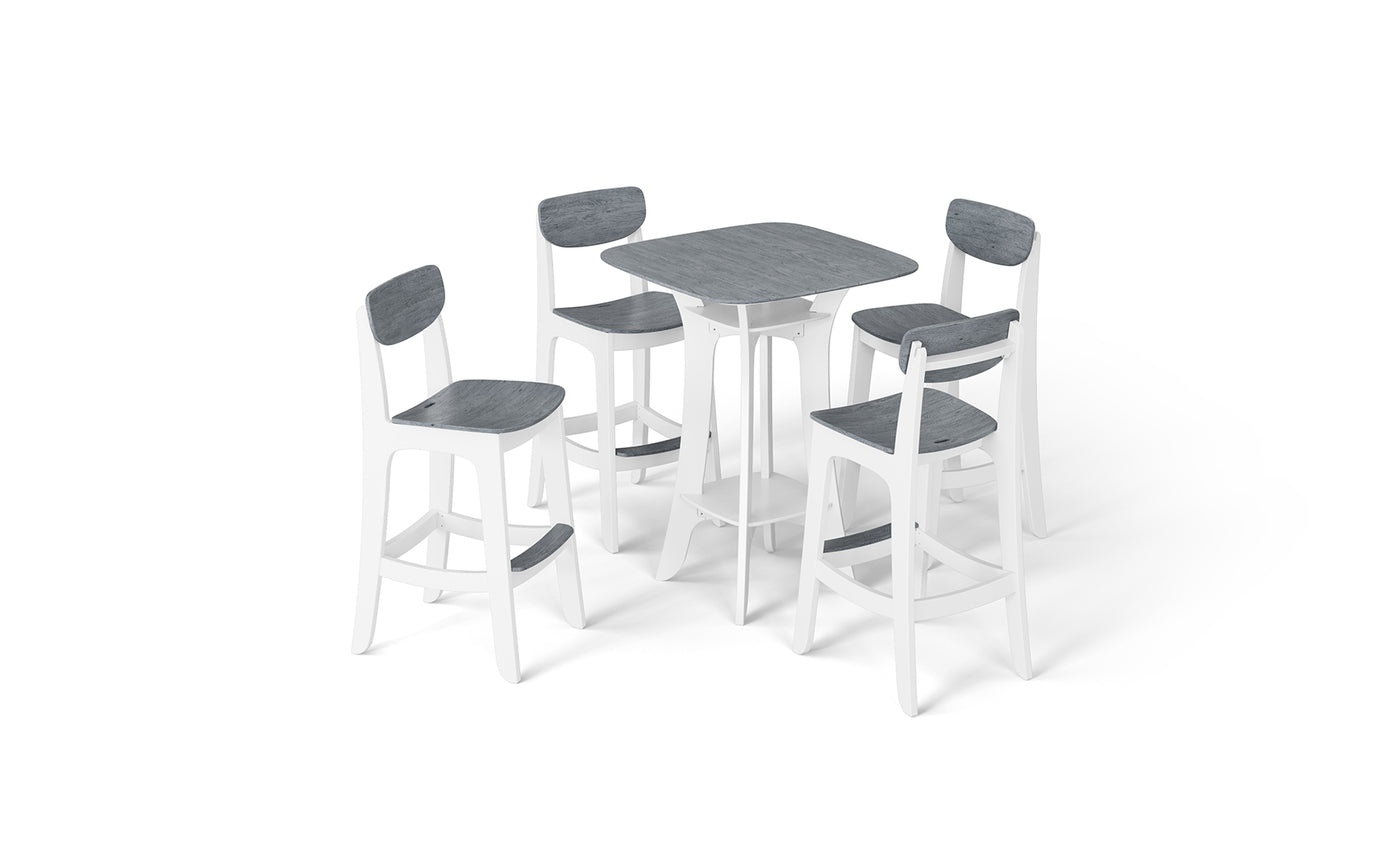 Ledge Haven Hightop 5pc Bistro Dining Set