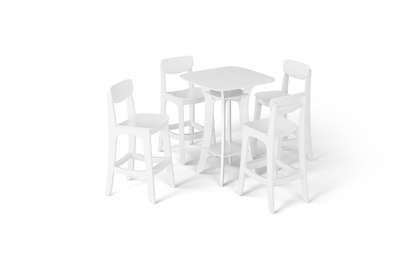 Ledge Haven Hightop 5pc Bistro Dining Set