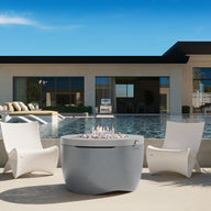 Ledge Halo Firepit Set