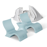 Ledge Luxe In Pool Seating and Laze Bundle - Lowback