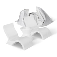 Ledge Luxe In Pool Seating and Laze Bundle - Lowback