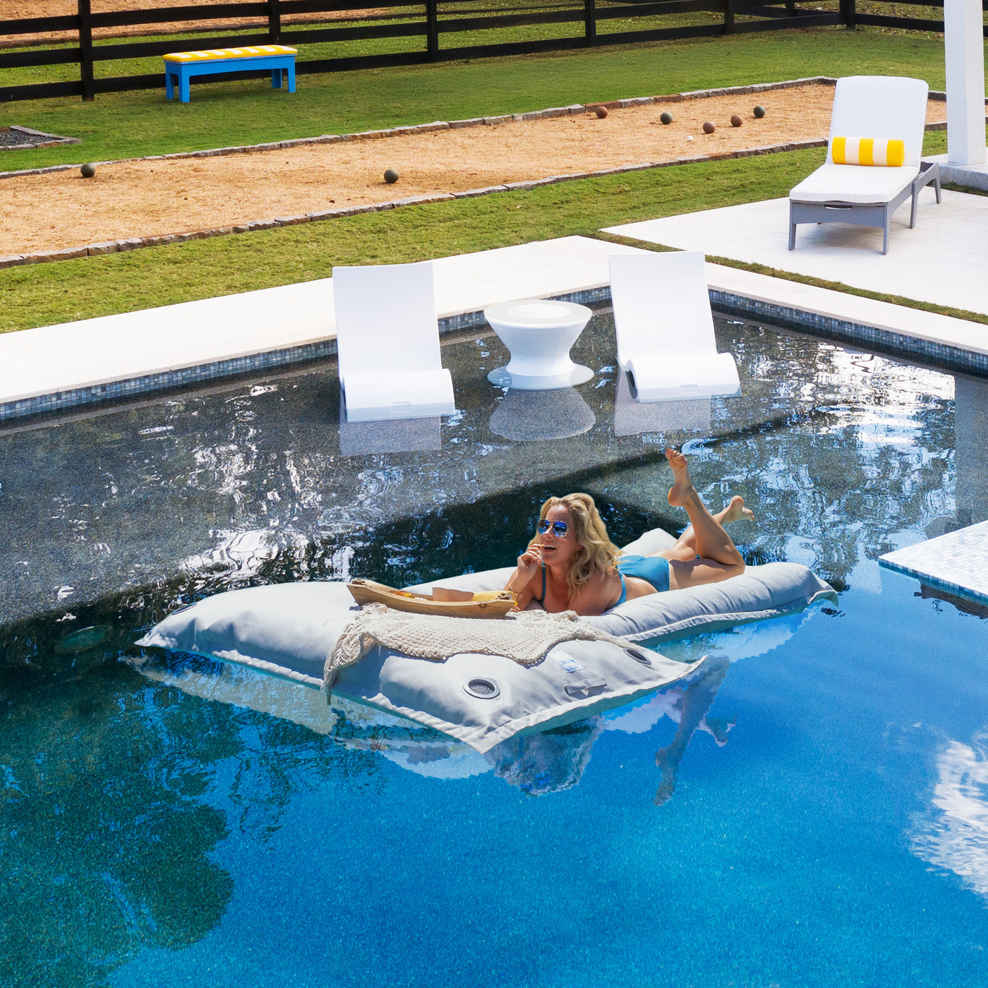 Ledge Laze Pool Float Set