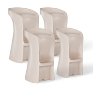 Ledge Signature In-Pool and Outdoor Barstools - Set of 4