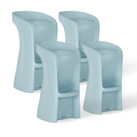 Ledge Signature In-Pool and Outdoor Barstools - Set of 4