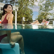 Ledge Signature In-Pool and Outdoor Barstools - Set of 4